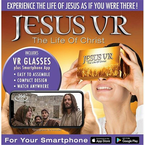 Goldengifts Jesus VR the Life of Christ DVD - Virtual Reality GO3322371